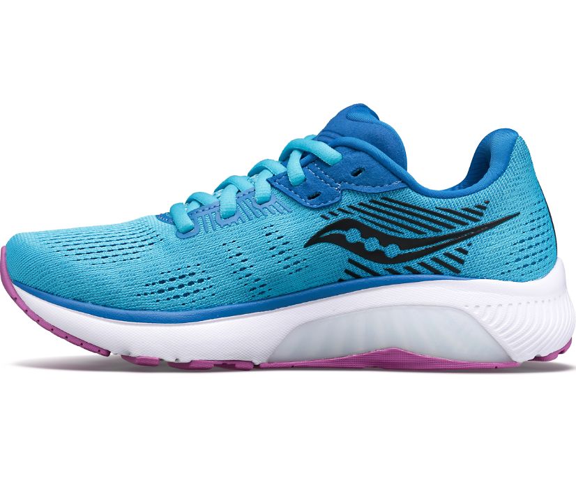 Saucony Guide 14 Women's Running Shoes Blue | Canada 141AHKP